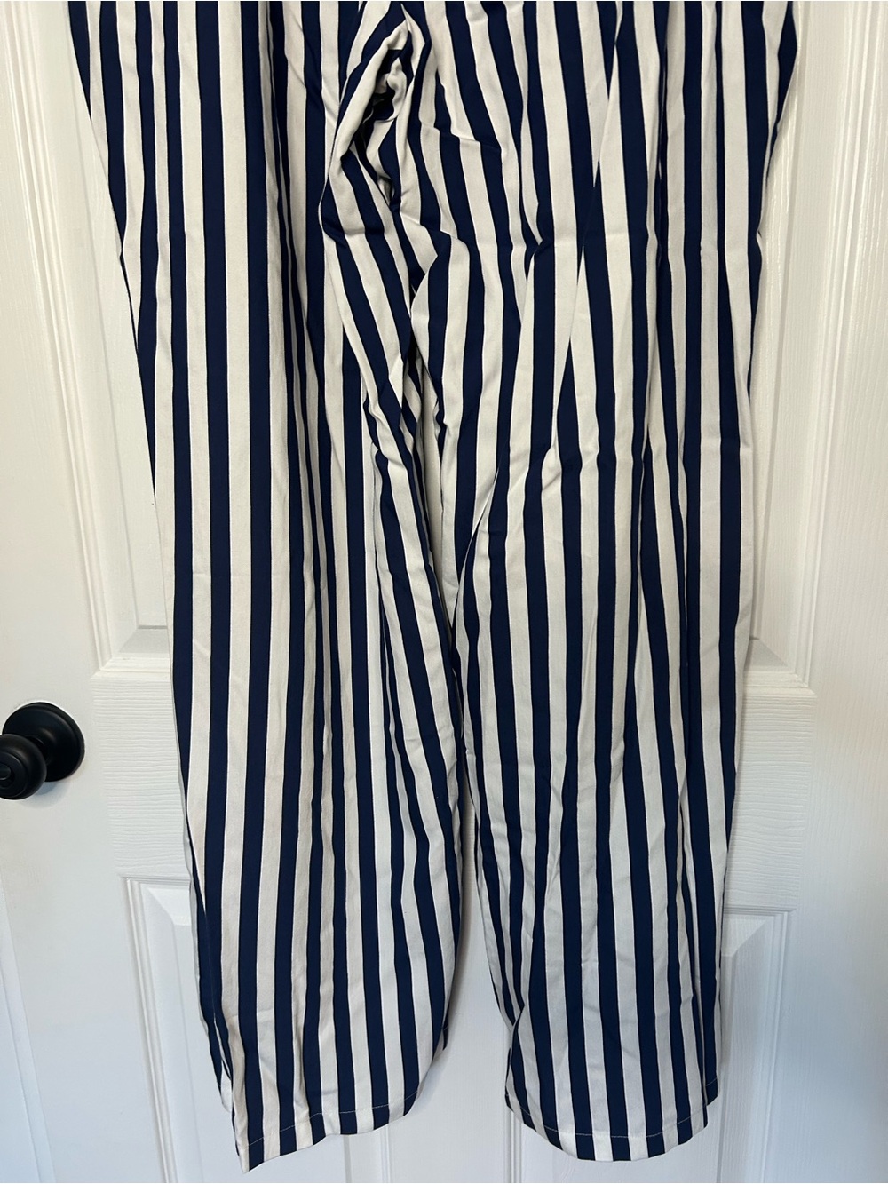 Anthropologie Maeve The Avery Striped Pleated Wide-Leg Trousers - Picture 12 of 14